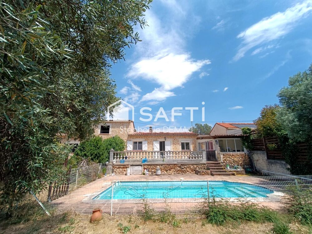 Maison T4- Jardin-Terrasse-Piscine-Véranda- Box