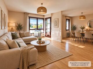 Vente Appartement Appartement T4 de 85 m² avec garage, cave et deux balcons Oyonnax
