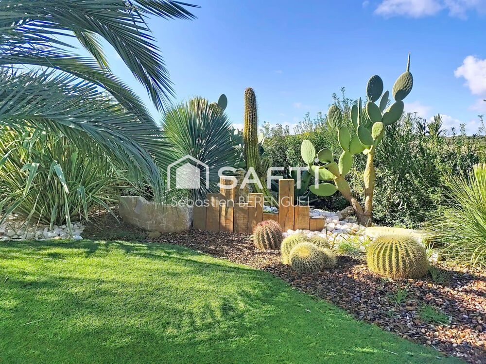 Villa contemporaine avec lagon tropical  sans vis-à-vis  coup de coeur assuré