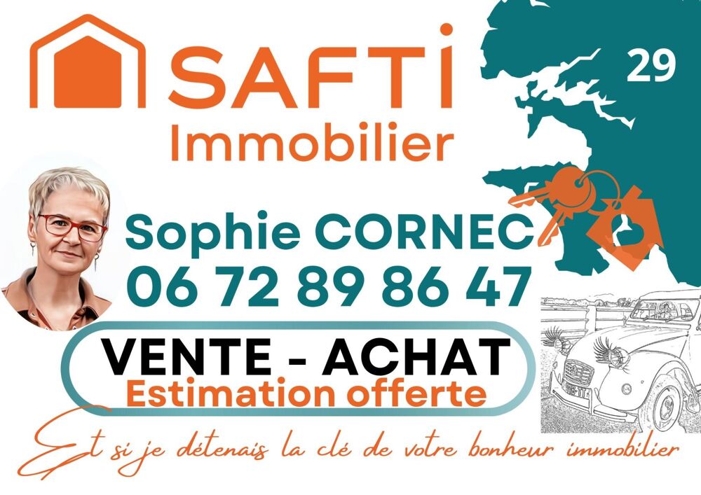 Vente Terrain Terrain 1236m2 à viabiliser Treffiagat