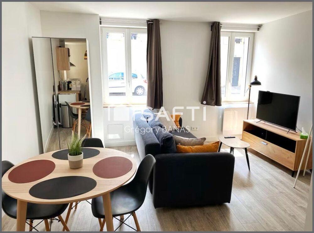 Studio 33m2 entièrement rénové et meublé