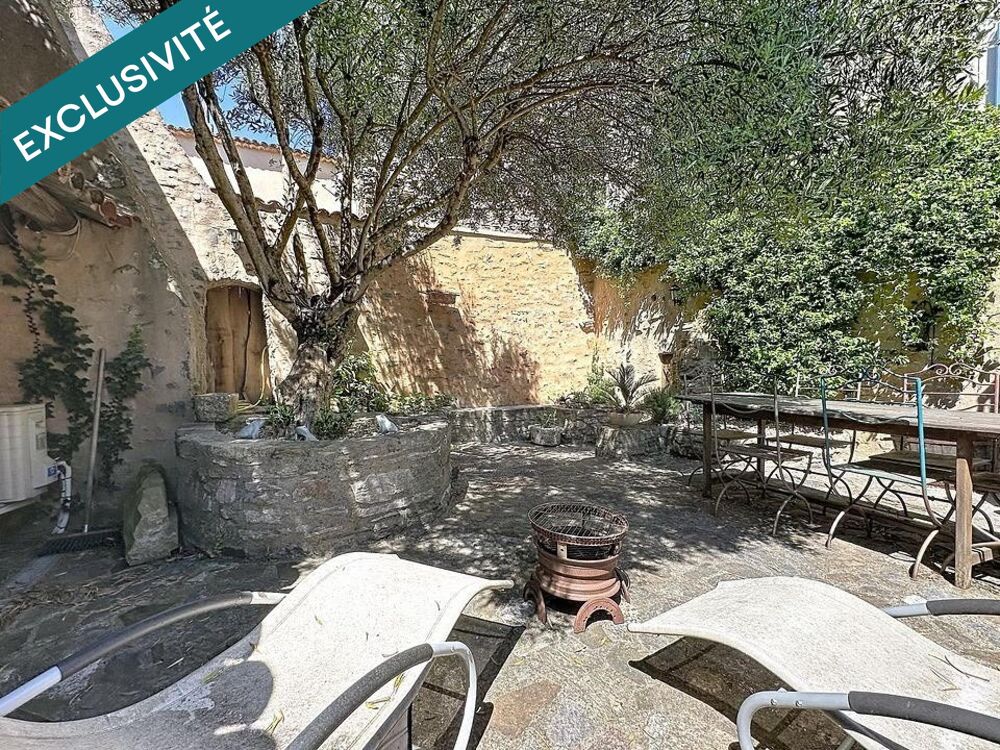 Vente Maison Une demeure du XVIIe siècle au cœur d'un village médiéval, avec plus de 100 m² d'extérieurs et un cachet exceptionnel. Pezenes-les-mines