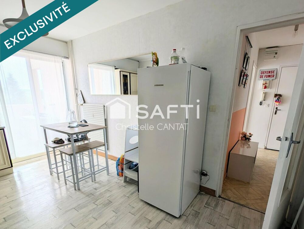 Appartement F4, double séjour, 3 chambres, cave