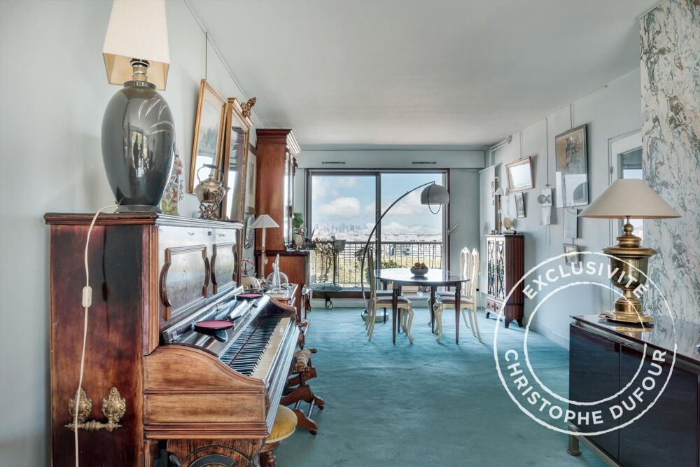 Vente Appartement MEUDON - ANATOLE FRANCE - DUPLEX FAMILIAL DE 122 M² • VUES PANORAMIQUES • BALCONS-TERRASSES Meudon