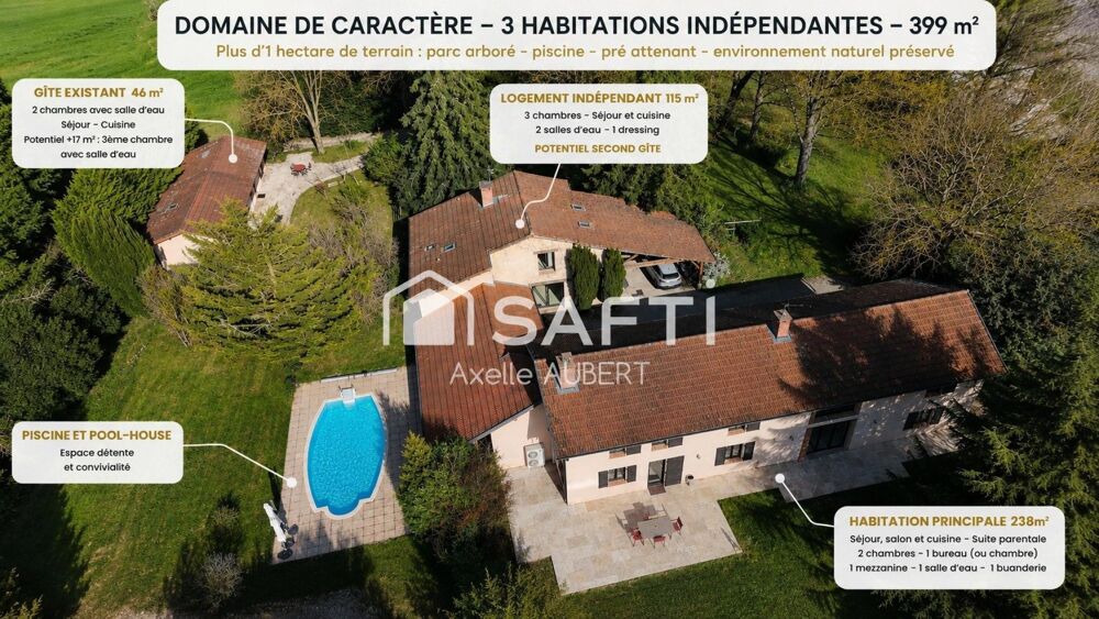DOMAINE DE CARACTERE RARE EN DOMBES