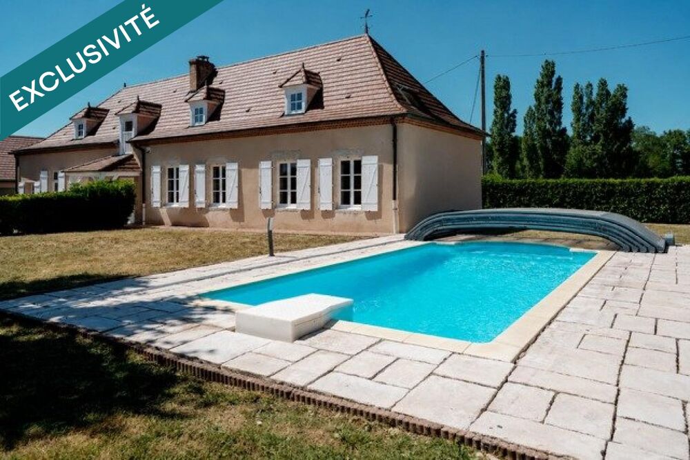 Authentique maison longère 152m² 4 chbres piscine