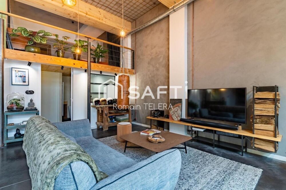 Vente Appartement Chartrons : Loft en duplex de 105 m² (95 m² carrez + 10 habitables), avec un grand jardin - véritable havre de paix Bordeaux