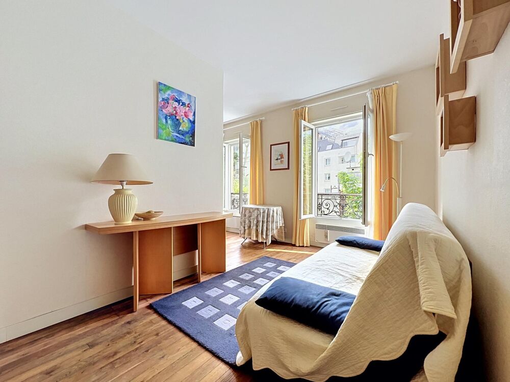 Vente Appartement 2 pièces habitable avec accès sur parc arboré Paris 15