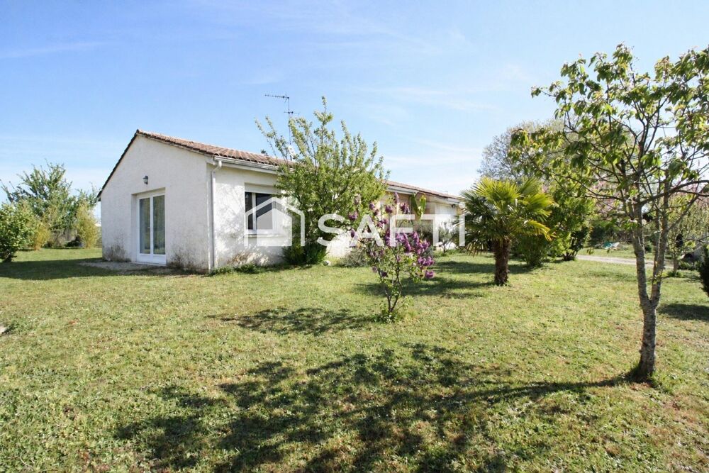 Maison de plain-pied  3 chambres - garage