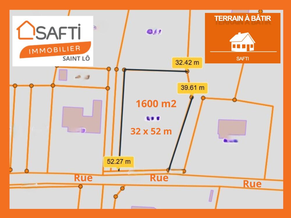 Vente Terrain Quartier calme et recherché Le mesnil-rouxelin