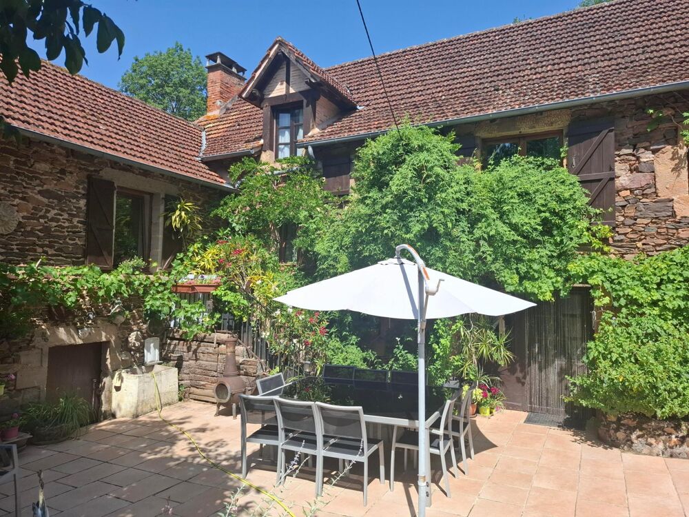 Vente Maison Propriété de charme en pierre , un véritable havre de paix au coeur de la nature Saint-maurice-en-quercy