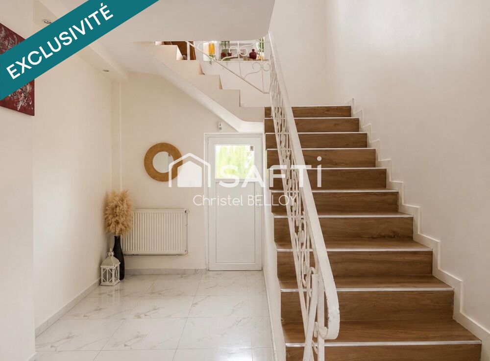 Maison individuelle de 157m2 - 4 Chambres - Garage - Jardin de 536m2