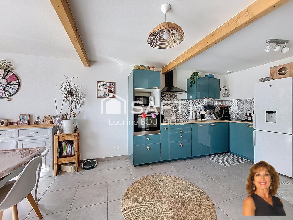 Maison 4 pièces avec petit extérieur et 2 places de parking