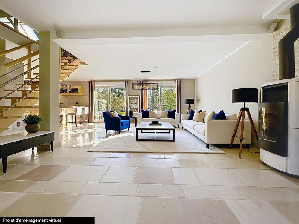 194 m² de volumes au coeur de la nature ...