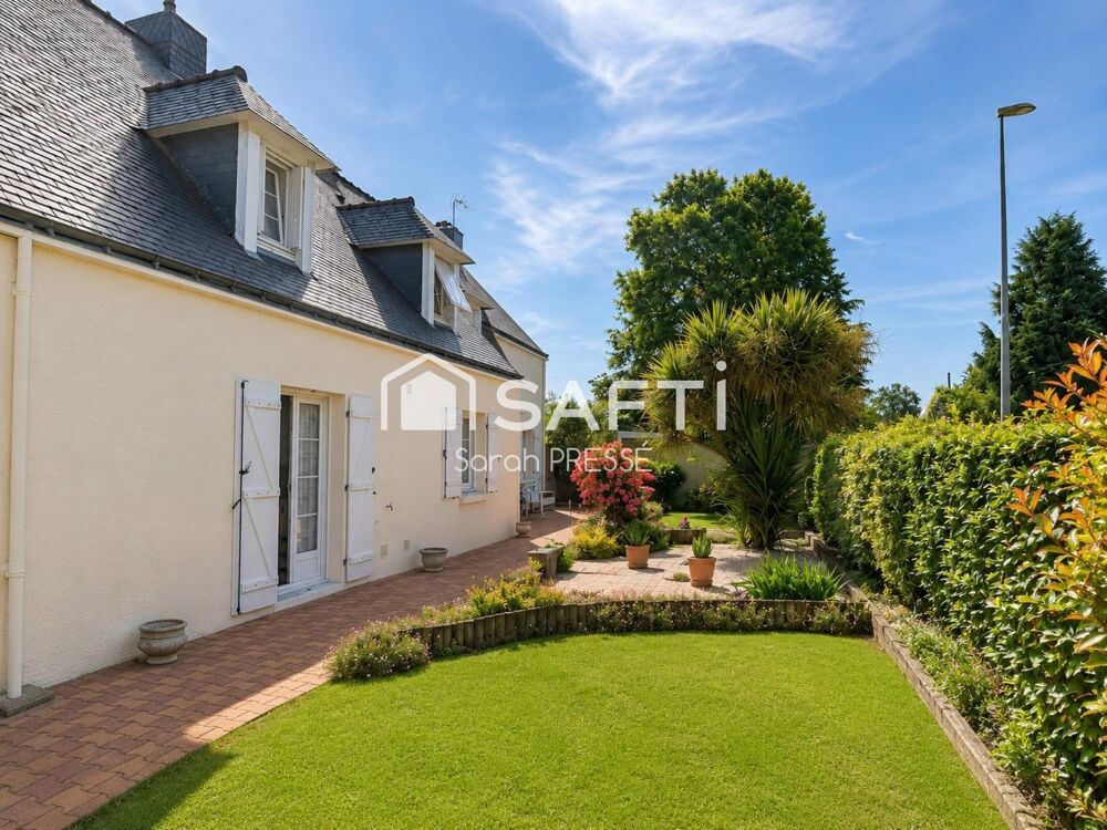 Vente Maison NANTES GACHET – MAISON FAMILIALE 187 m² – ESPACES INDÉPENDANTS – GARAGE 50 m² Nantes