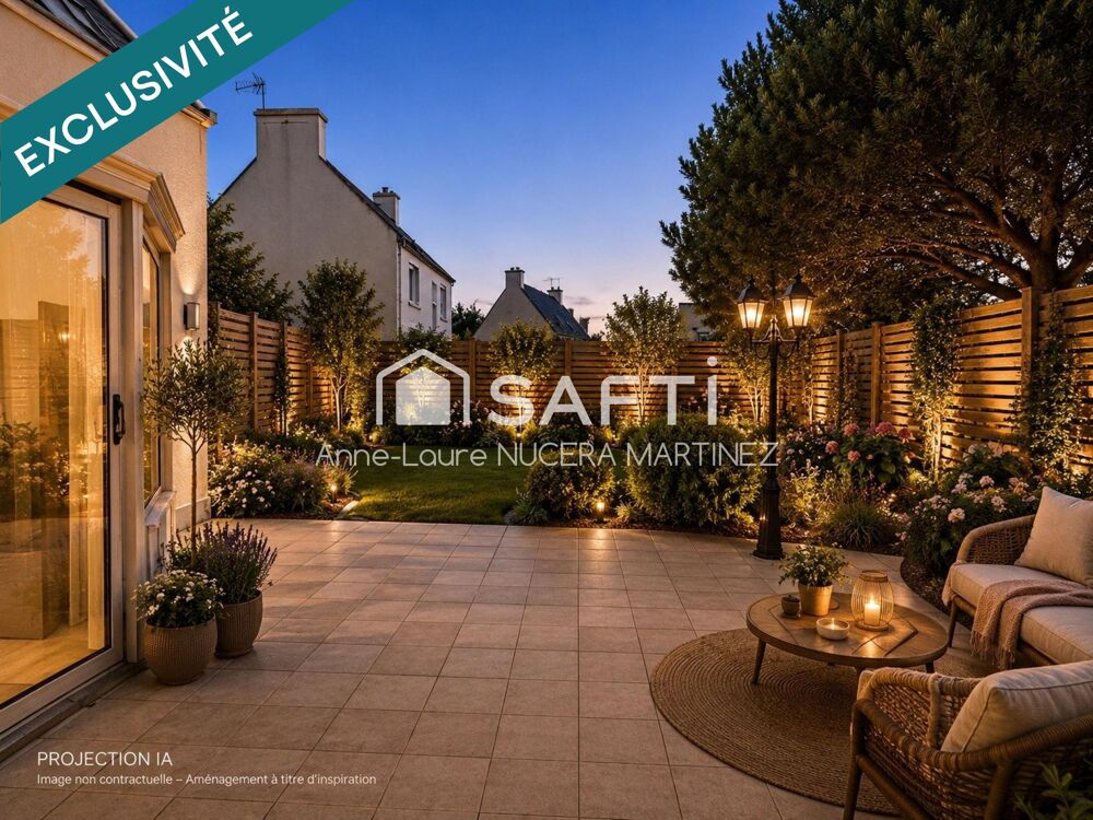 A vendre à 800 m de la plage Saint-Cava, Lilia Plouguerneau 29880