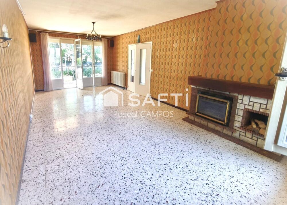 Vente Maison Maison de 1970,130m² sur un terrain de 1125m² Revel