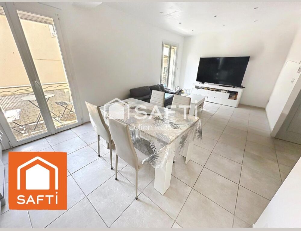 Vente Maison MAUREILHAN – Maison de village entièrement rénovée avec garage, balcons et excellent DPE B Maureilhan