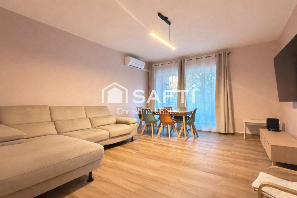 Baisse de prix, dernière opportunité à saisir : Istres, T3 rénové avec jardin de 150 m²