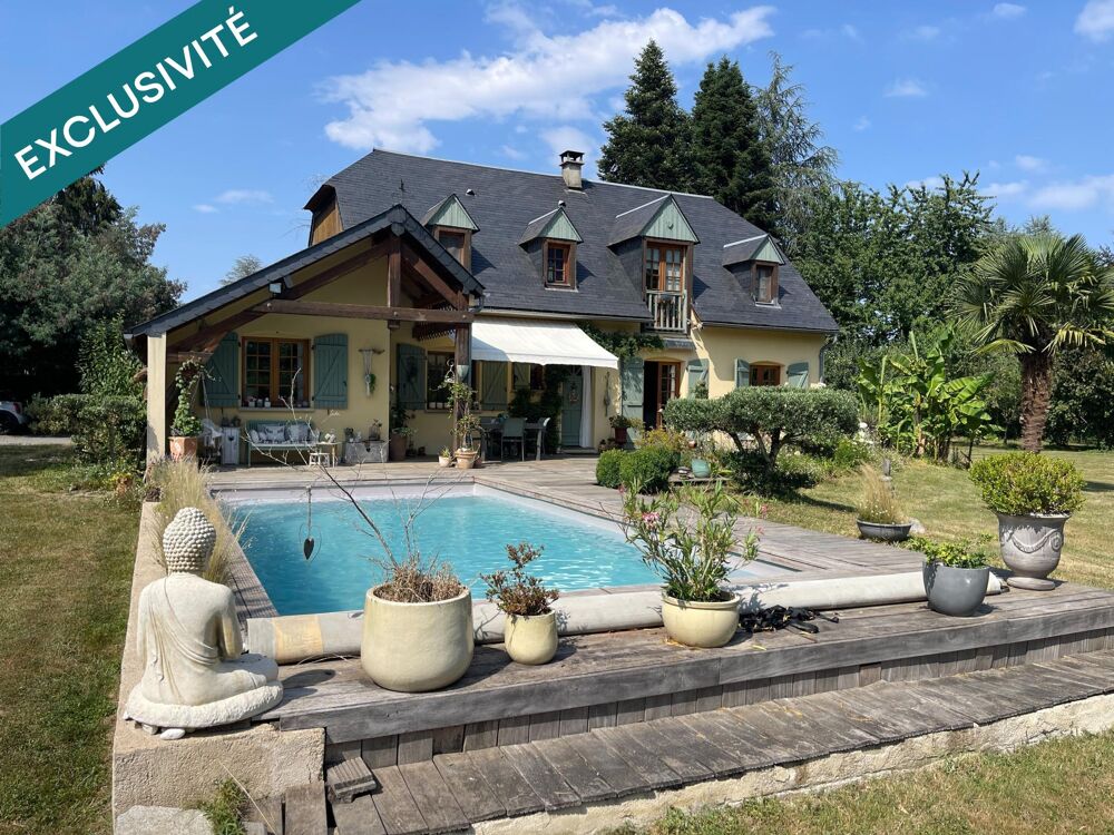65250 PROCHE DE LANNEMEZAN, MAISON DE CARACTERE DANS UN PARC DE 3883 M2
