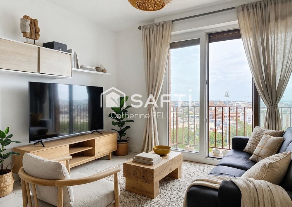Vente Appartement 3 pièces lumineux avec balcon et parking à deux pas du métro Ivry-sur-seine