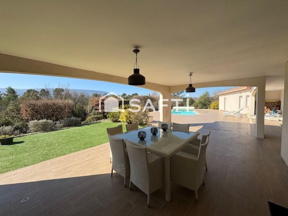 Vente Maison Villa d'architecte de 205 m² avec une vue exceptionelle, une piscine et un garage de 50 m² Ollieres
