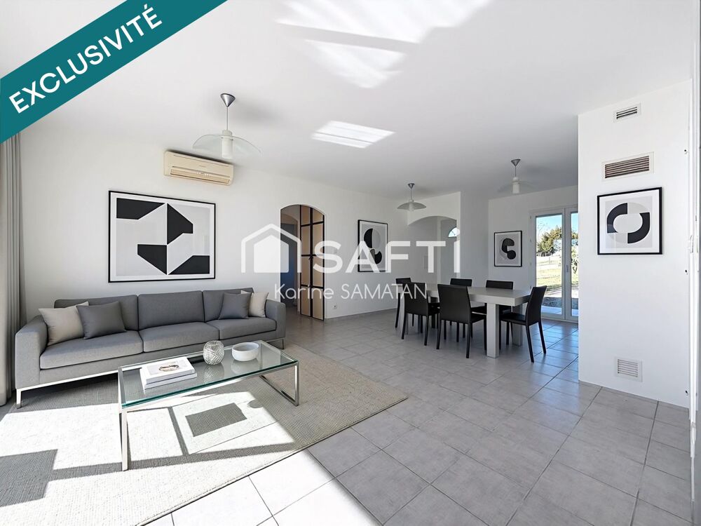 Vente Maison Montastruc-La-Conseillère - Villa T4 - 93 m² plain-pied - Terrain 2000 m2 Montastruc-la-conseillere