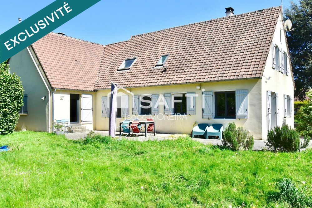Propriété 5/6 chambres avec grand jardin, sous-sol et garage