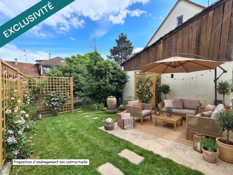   Maison 90m², 3 chambres et jardin Maison - 4 pièce(s) - 90 m²