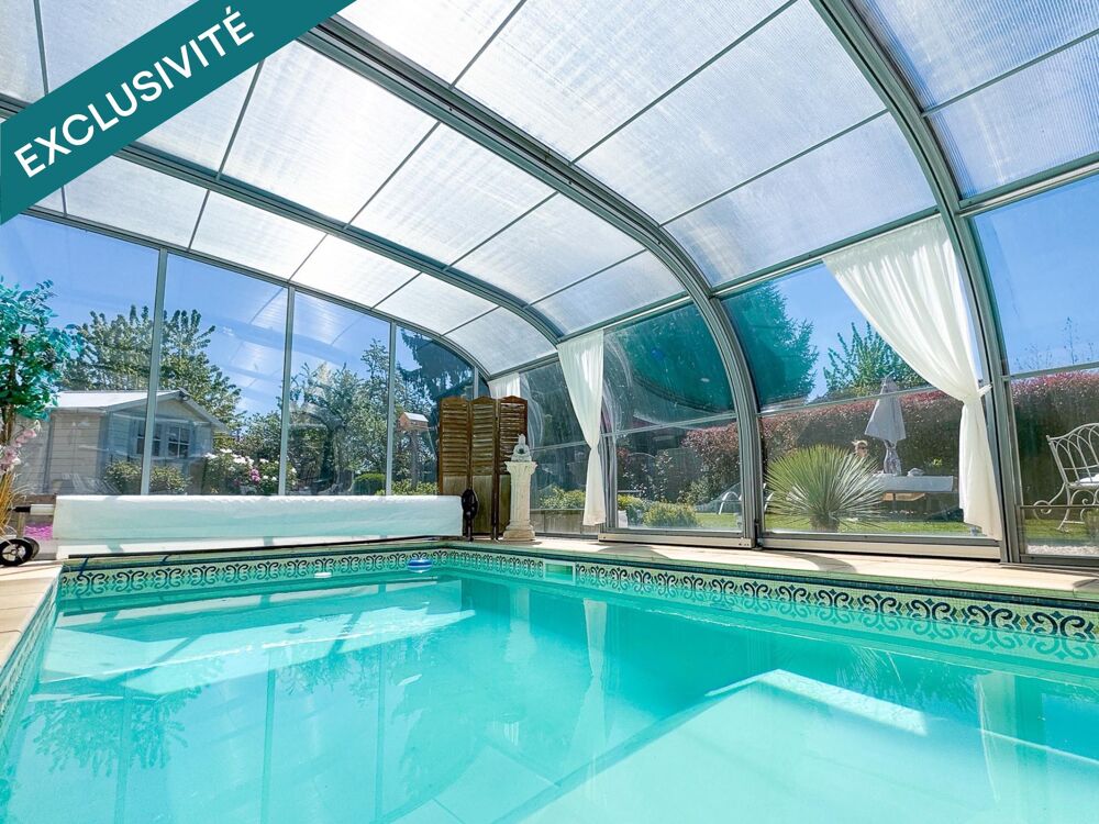 Vente Maison Maison individuelle 147 m² – 4 chambres – Terrain 990 m² – Piscine couverte et chauffée Fameck