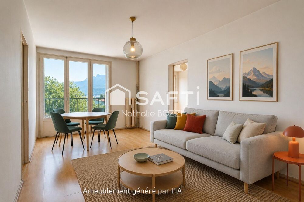 T3 de 61 m2 à Grenoble - Secteur Alliés