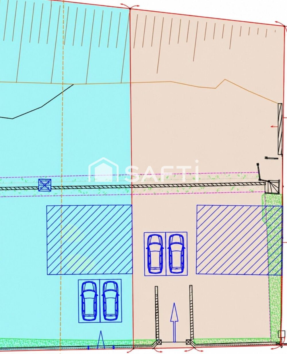 Vente Terrain Terrain constructible de 676 m2 vue seine Follainville-dennemont