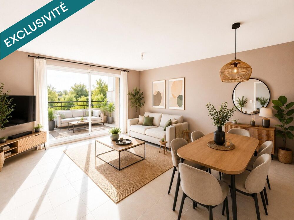 Appartement T3  72 m²  Terrasse avec vue dégagée