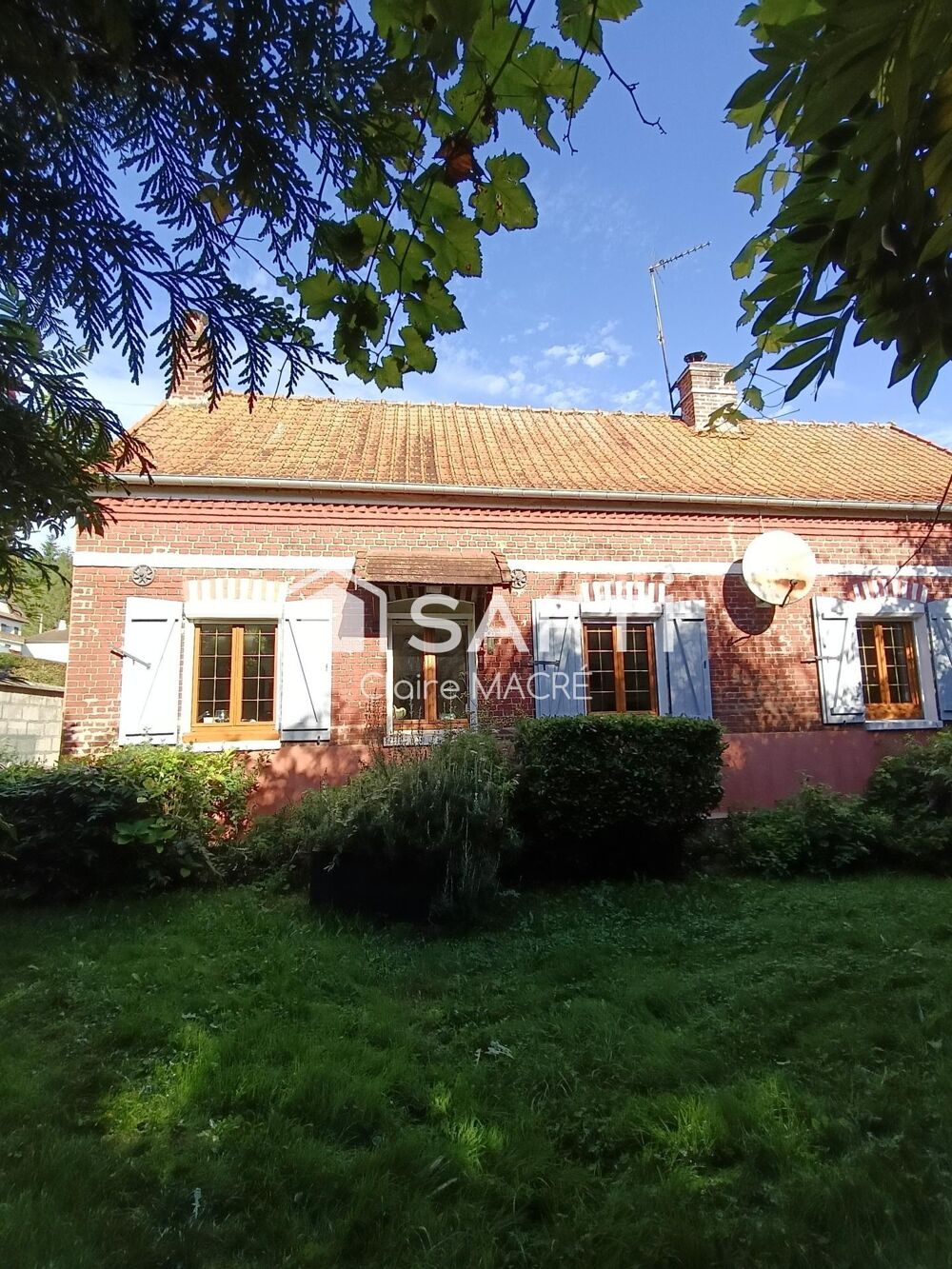 Maison vue sur l'étang d'incheville