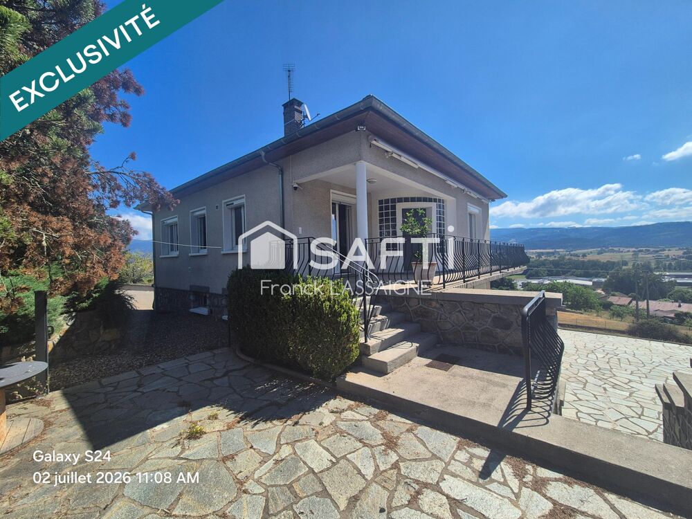 Maison de 132m² terrain avec vue sans vis à vis