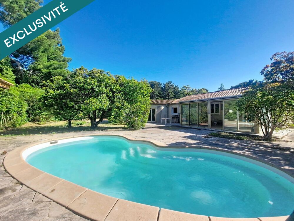 Vente Maison Maison de plein pied avec studio indépendant et piscine Velaux