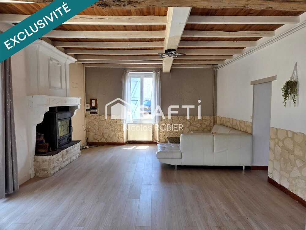 Vente Maison Lumineuse maison en pierre quatre chambres dont une en rdc, piscine, garage!! Gibourne