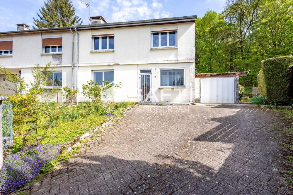 Maison Châtillon : 97m², 4 ch, terrain 350m², lisière forêt.