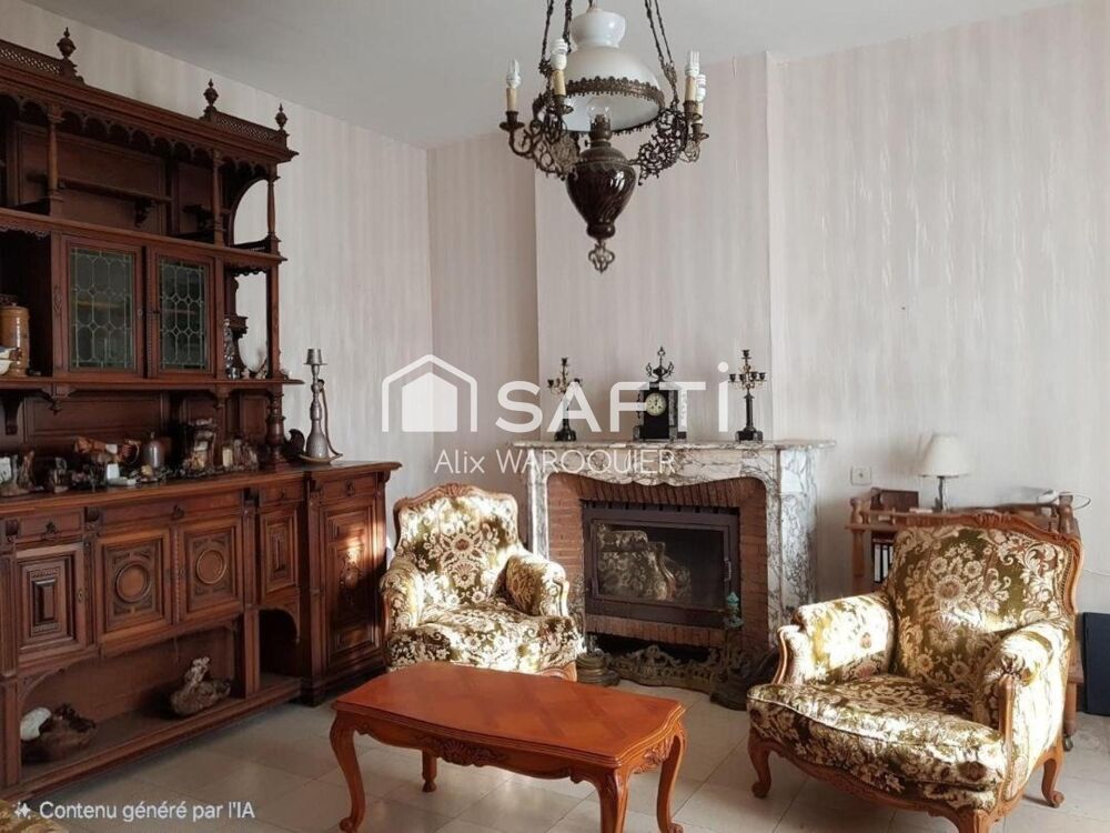 maison familiale avec beau jardin et habitable de plain-pied
