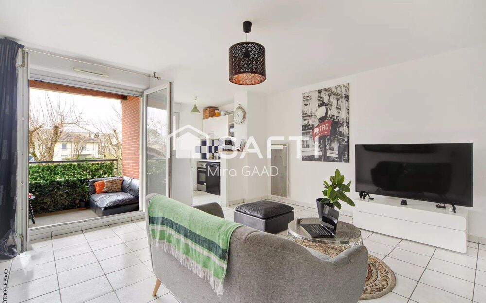 Vente Appartement TOULOUSE 31200 – CHARMANT T2 LUMINEUX AVEC BALCON, PARKING ET PISCINE Toulouse