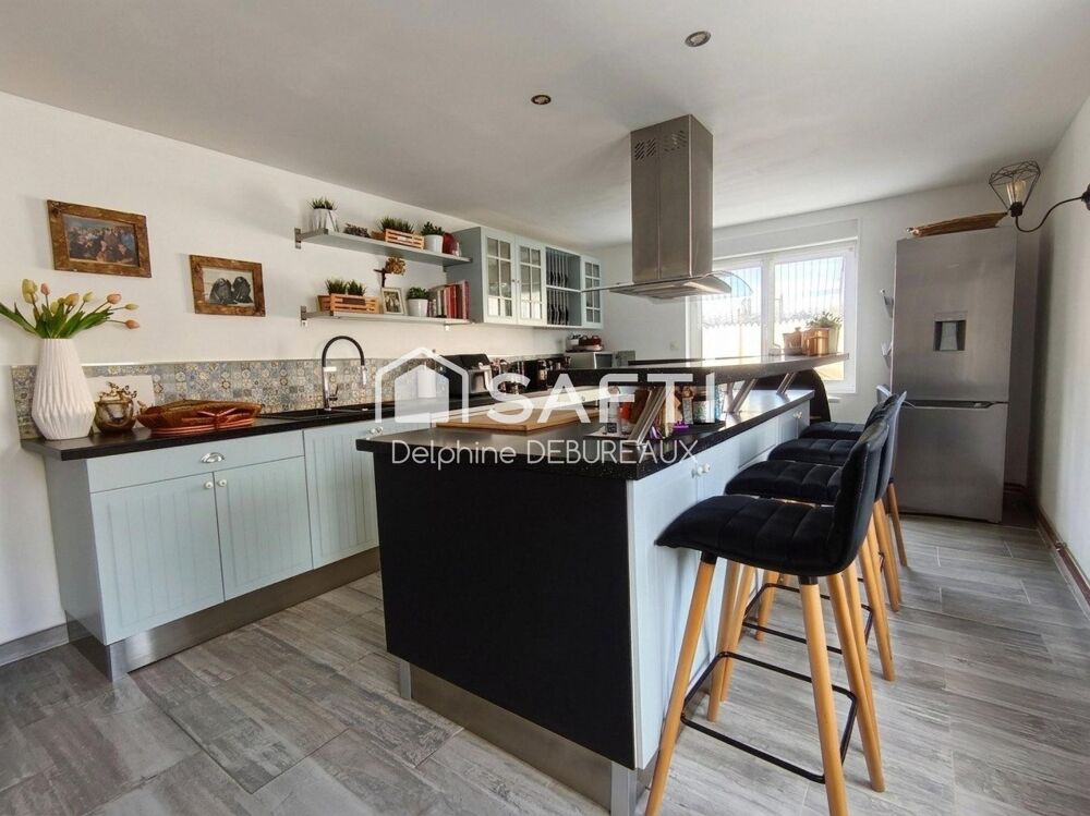 Vente Maison Sebourg – Maison 210 m² – 4 grandes chambres – Aucun travaux – DPE B - possibilité de vie sur le rez de chaussée Sebourg