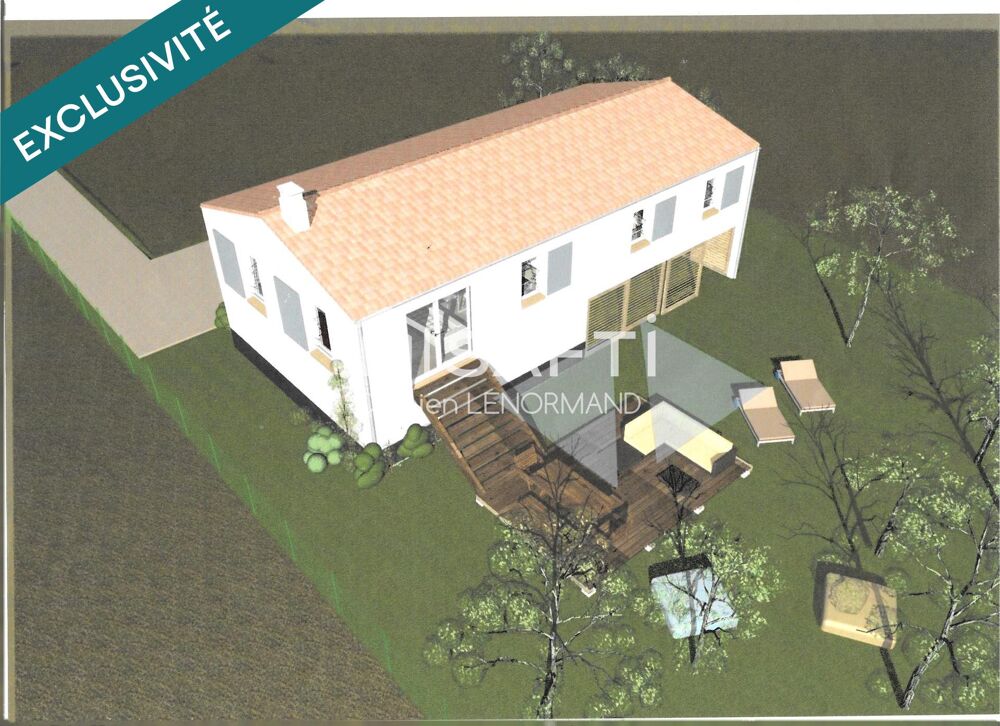Vente Terrain Sables vigniers Terrain constructible et permis déposé Saint-georges-d'oleron