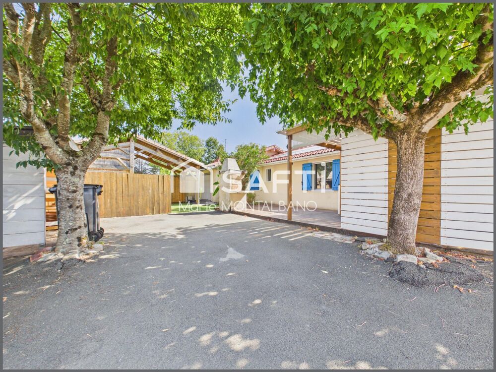 Vente Maison Maison de plain-pied, 4ch, bureau, terrasses et jardin Le teich