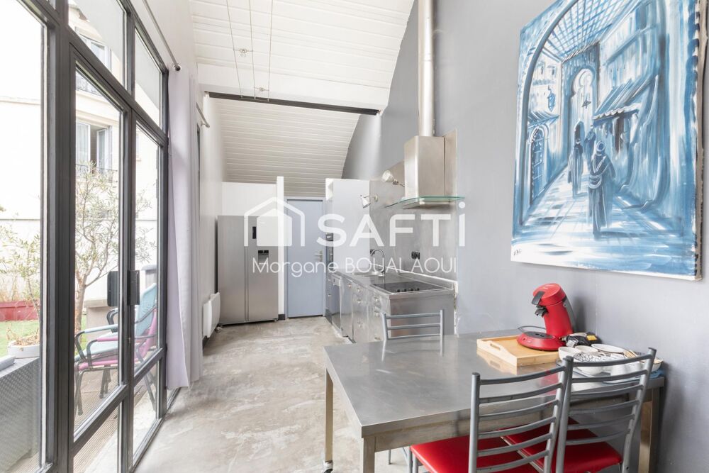 Vente Maison LOFT D'EXCEPTION - 6 PIÈCES - BUREAUX & BOX - 264 M² Puteaux