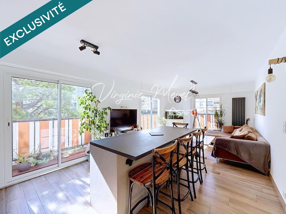Nice ouest Araucaria 3 pièces 65m2 en avant dernier étage
