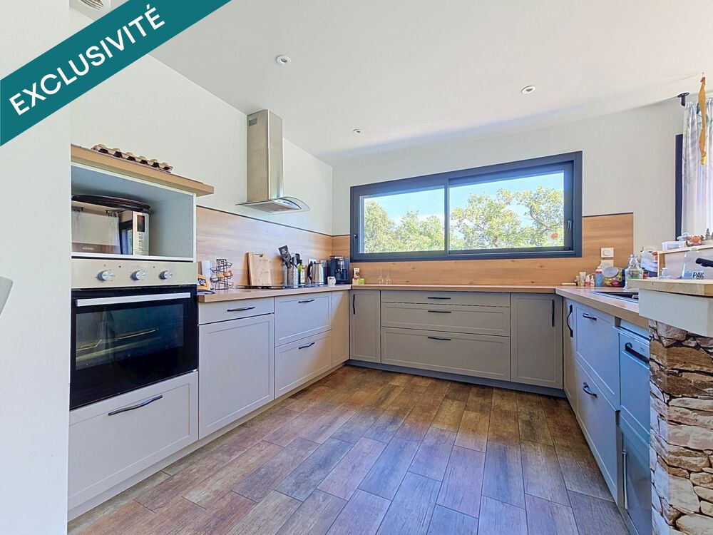 Vente Maison Une villa contemporaine de plain-pied offrant un cadre de vie absolument exceptionnel, avec vue dominante, calme total et aucun Le bousquet-d'orb