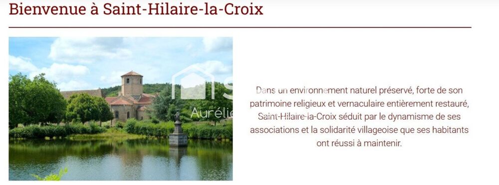 Vente Terrain Terrain constructible et viabilisé - 803 m² Saint-hilaire-la-croix