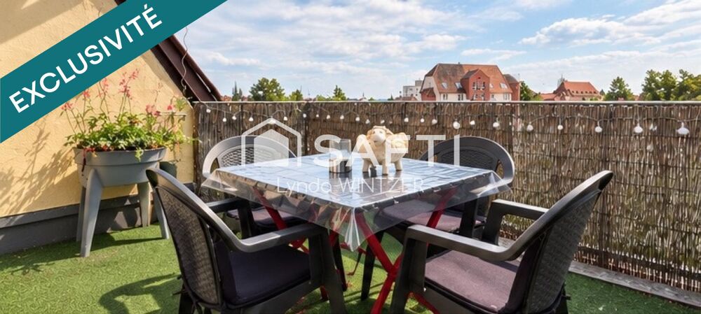 Vente Appartement SÉLESTAT – APPARTEMENT 3 PIÈCES DE 70 M² AVEC TERRASSE ET CAVE Selestat