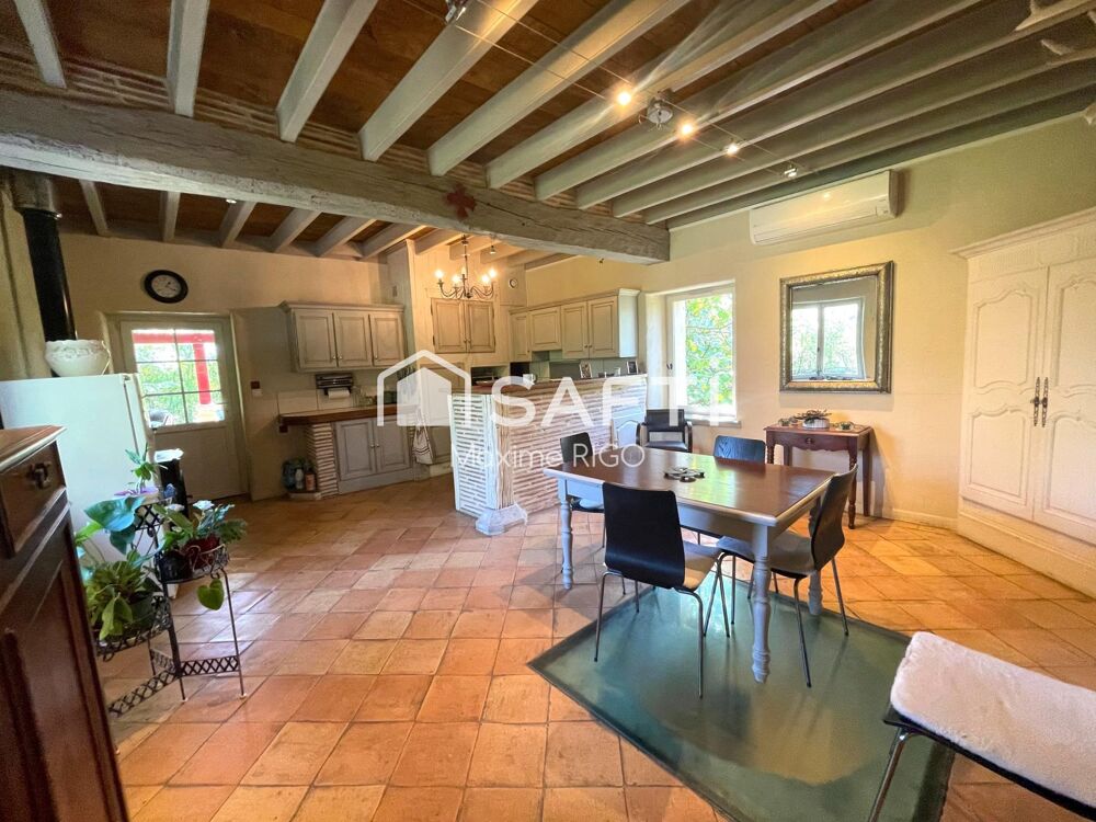Ancien moulin rénové 6 pièces 155m² avec atelier