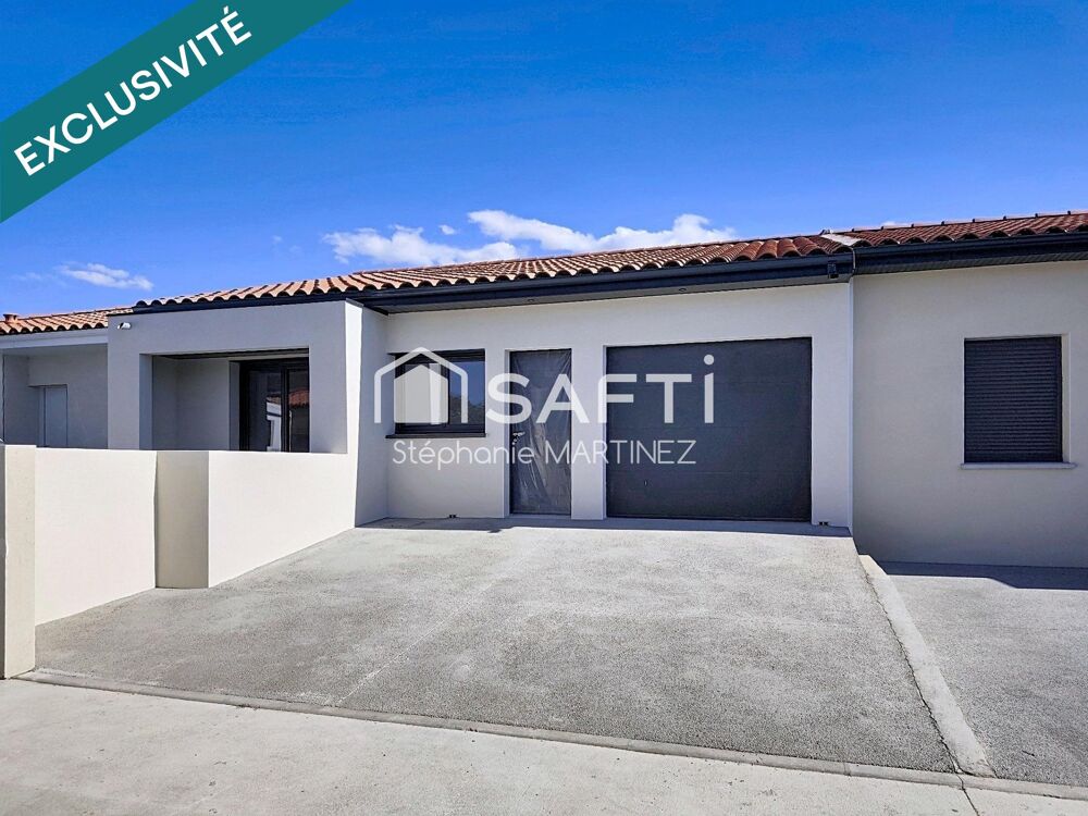 Maison neuve plain-pied avec prestations modernes